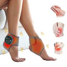 Ankle Massager, 3 Heating Modes, 4 Vibration Levels, Portable Massage Tool, Rechargeable Massager, Suitable For Home Use And As A Gift - Nhiều màu - Xem 7