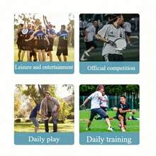 1个轻便运动飞盘，PE材质，适合多人或单人投掷游戏，柔软便携，是户外活动、球场、公园、草坪、沙滩的理想之选，也是运动礼品的理想选择。无需电池，经久耐用，适合户外运动，专业比赛用飞盘。 - 彩色 - 查看 4