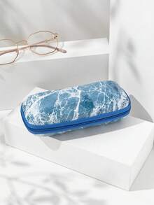 可爱水果印花便携式眼镜盒，卡通草莓、樱桃、蓝莓图案硅胶防压太阳镜保护套 - 彩色 - 查看 11