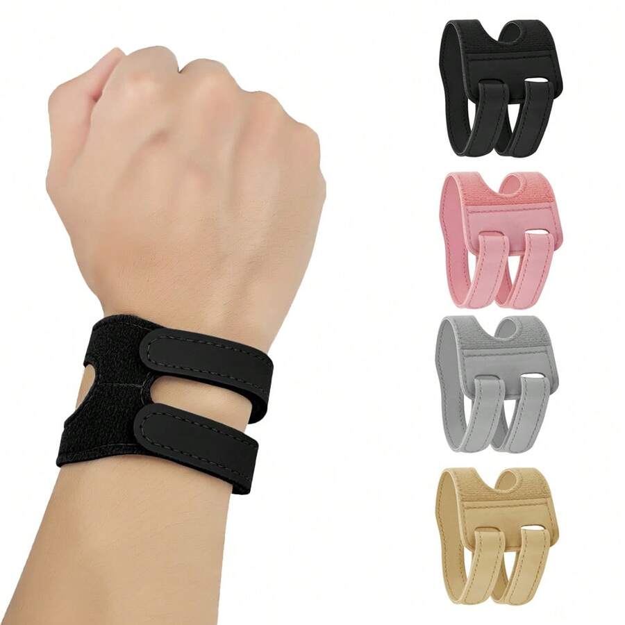 1pc Wrist Brace For Men Women, One Size Fits Most. For Left And Right Wrists, Support For Weight Bearing Strain, Exercise - Multicolor - View 1