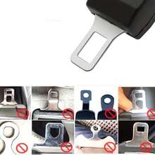 2pcs/4pcs Car Seat Belt Buckle, Easy Installation, Suitable For Car Seat Slot, Basic Buckle For Multiple Vehicle Models - Multicolor - View 4