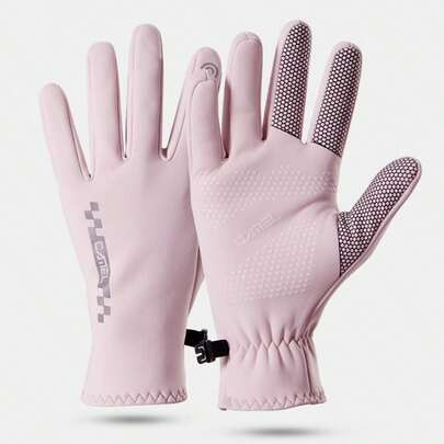 CAMEL CROWN Outdoor Hiking Gloves For Men, Winter Cycling, Warm And Windproof Gloves For Women.