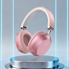 Gerripuer Auriculares inalámbricos, edición de lujo para empresas, auriculares de monitoreo de estudio, auriculares para juegos estéreo, calidad de sonido HIFI, diseño cómodo sobre la oreja, plegables, potenciador de graves, auriculares inalámbricos ligeros