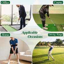 Retractable Swing Training Aid, Portable Swing Trainer Warm Right - Handed Click Stick Grip Trainer With Rhythm Click Sound, Accessories Beginners, Indoor Outdoor Practice - 最初的 - 查看 5