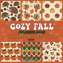 GDTME Children's Coloring Book: Adult Funny Pattern Coloring Book, Cute Drawing Book, Perfect Gift For Christmas Party, Halloween And Birthday - Simple Pattern Coloring, Stress Relief: Suitable For Friends Who Like Coloring (Warm Space Coloring) - 7.9 Inch * 7.9 Inch - View 11