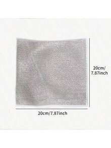 2pcs/6pcs/10pcs/20pcs Per Pack Steel Wire Scouring Pads, Mesh Dishwashing Scrubber Pads For Kitchen Stove, Pots, Pans, Sink, Grease And Stain Removal Cleaning Cloths - Multicolor - View 12