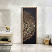 Stairs Art Door Sticker Bedroom Livingroom Bathroom, 2PCS Wall Decal Self - Adhesive Waterproof Removable Door Murals Wallpaper Home Decoration SP - F202 - Sp-f669 + 小 - 查看 6