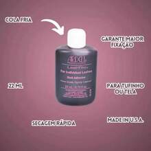 Cola para cílios Original Para Tufinhos Profissional Hipoalergénica 22MI - Multicolorido - Visão 5