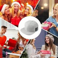 1PC/2PCS Wireless Bluetooth Baseball Cap With Wireless Speaker Adjustable, Rechargeable Speaker Hat, Smart Speakerphone Cap Built-In Microphone For Outdoor Sports, Cable-Free Exercise Headwear - 淺灰色 - 查看 7
