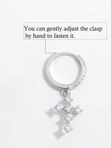 Vaerine 925純銀鋯石鑲嵌1對優雅、精緻、時尚的吊墜耳環,是女性日常生活、假期、旅行、生日聚會、約會、婚禮、訂婚等場合的完美裝飾饰品