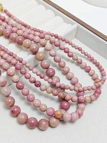 1pc 美拉德风格天然石项链（项链）法式复古天然虎眼石项链秋冬新款毛衣链潮流时尚锁骨链适合女性/情侣/女生日常/聚会/约会/逛街佩戴招财避邪，增强自信能量宝石