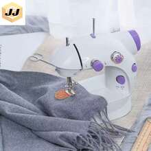 Small Fully Automatic Electric Desktop Home Sewing Machine Mini Micro Handheld Sewing Machine For Clothing