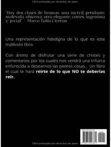 Libro Humor negro | Franyel P. (Humor, chistes subidos de tono, irreverente, tabu) - Libro único - Ver 3