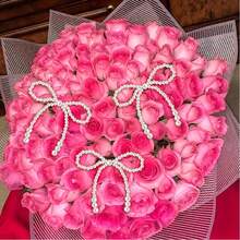 10pcs Pearl Bow DIY Accessories, Party Gifts DIY Pearl Bows - Multicolor - View 7