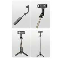 Selfie Stick Tripod, Bluetooth Selfie Stick, Extendable Selfie Stick, Portable Selfie Stick, Selfie Stick With Remote Control, Compatible With Apple/Android - Black - View 12