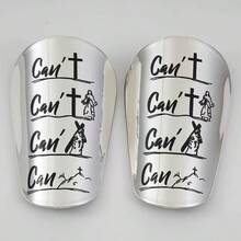 Electroplated Shin Guards For Football/Soccer Matches, Adult & Youth, Impact Resistant, Shock Absorbing, Snug Fit - Multicolor - View 19