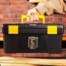 Funny Mechanic Sticker / Waiting On Parts / Vinyl Toolbox Decal, Asymmetrical Shape Self-Adhesive Decals For Laptops, Helmets, Motorcycles, Cars, Guitars, Scooters & Toolboxes, Anime Stickers, Helmet Decals, Laptop Decoration, Scratchresistant Vinyl