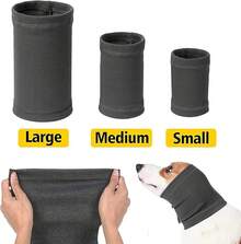 MEISO 2 Piezas Orejeras Antiruido para Perros,Suaves y Ajustables, Protección Auditiva Ruidos Fuerte para Aliviar Estrés y Ansiedad en Mascotas - Gris - Ver 4