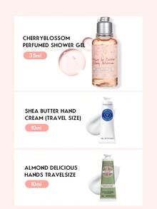 L'Occitane 2瓶35毫升沐浴露 + 2支10毫升樱花护手霜 - mini 35ml*2+10ml*2 - 查看 6