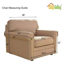 Stretch Chair Sofa Slipcover 1-Piece Couch Sofa Cover Furniture Protector Soft With Elastic Bottom For Kids, Pet. Spandex Jacquard Fabric Small Checks Chair, Camel - Multicolor 1596 - View 3