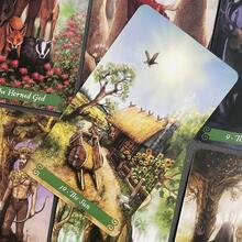 The Green Witch Tarot - Full English Tarot Card Game, Enhancing Party And Gathering Fun - A - View 4