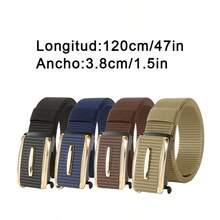 Men Belts - Khaki - View 3