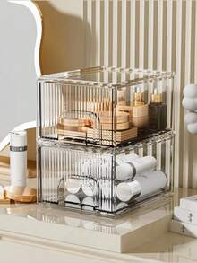4 cái/2 cái/1 cái Hộp đựng đồ có thể xếp chồng lên nhau, Hộp đựng đồ trang điểm, Hộp ngăn kéo bằng Acrylic, Hộp đựng đồ để bàn, Hộp đựng đồ bằng nhựa trong suốt, Lưu trữ và sắp xếp, Hộp đựng mỹ phẩm, Đồ dùng phòng tắm, Khay đựng đồ, Phụ kiện phòng tắm, Cho bàn trang điểm, Phòng tắm, Nhà bếp, Tủ, Phòng giặt ủi, Phòng lưu trữ, Cho phòng trang điểm, Tổ chức và lưu trữ, - Nhiều màu - Xem 11