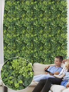 Artificial Turf, 36x36 Base Plate, 10cm Grass Height, Artificial Panels, Boxwood, Duck Palm Wood, Ferns, Aquatic Plants, Simulated Greenery. Suitable For: School Dormitory Office Decoration, Outdoor Party Events, Holiday Birthday Party Decorations, Gift Giving, Home Entrance Halls, Hotel Restaurants, Living Rooms, Bedrooms, Wedding Banquets, Kitchen Garden Decorations, Spring-Summer Decorative Themes. - Green - View 6