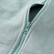 女士户外轻便三合一保暖防风夹克，滑雪服 - 綠色 - 查看 6