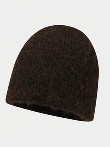 复古针织帽，保暖舒适，男女皆宜的街头风，适合秋冬季户外运动和滑雪。 - 純色 - 查看 7