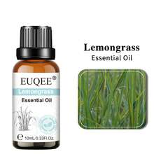 EUQEE 1瓶10毫升精油，适用于香薰机、加湿器、DIY蜡烛、香皂、芳香疗法护肤、改善睡眠、卧室放松、空气清新剂、室内喷雾、汽车香氛，持久留香，母亲节/生日礼物，香草、薰衣草、尤加利、茉莉、檀香、香茅、薄荷、肉桂、橙花、雪松、甜橙、佛手柑、柠檬草、广藿香、玫瑰、柠檬、茶树、迷迭香、乳香、依兰 - 多樣化香型 - 查看 20