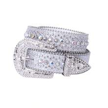 Children's Diamond Embellished Belt, Fashionable Streetwear Style, Rhinestone Decorated Belt For Boys And Girls - A - View 42