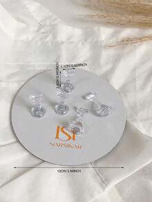 Decoraciones de arte de uñas - Placa base magnética de metal con diseños impresos de mariposas y princesas de colores, puntas de uñas variadas, soporte de exhibición de arte de uñas coreano, accesorios y suministros personales DIY para fotografía