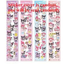 ملصقات جميلة عشوائية، ملصقات شفافة مقاومة للماء بتصميمات كرتونية لتزيين دفتر الملاحظات