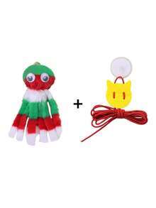 1pcsNew Cat Self Hi Hanging Cat Toy Comes With Elastic Rope To Stimulate Cat's Hunting Nature And Vitality - Multicolor - View 10