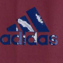 Adidas 女士弹力舒适运动跑步训练紧身打底裤瑜伽裤健身裤 GR8032 - 暗醬紫紅色 - 查看 3