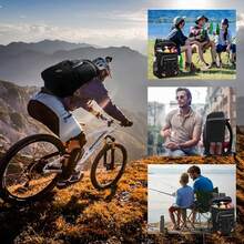 Backpack Cooler Box Insulated And Leak-Proof Unisex 36-Can Soft Cooler Backpack Insulated Waterproof Large-Capacity Cooler Bag Portable Lunch Camping Travel Picnic Hiking - Blue - View 6