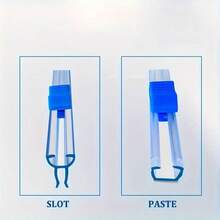 1/3Pcs Multifunctional Reusable Plastic Wrap Bidirectional Cutter, Easy-To-Replace Tear-Free Plastic Cutting Strip, Cutting Tool For Plastic Wrap/Aluminum Foil/Baking Paper, Kitchen Storage Accessory, Convenient To Use And Store, Without Plastic Wrap Container Box