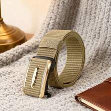 Men Belts - Khaki - View 4