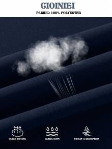 Blueplus Men's Basic Loose Fit Hoodie With Drawstring And Pocket, Skin-Friendly Fabric, Casual Relaxed Pullover For Fall Daily Commuting, Streetwear, Outdoor Sports, Or Leisure Wear - màu xanh nước biển - Xem 6