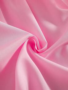 Robe élégante à manches longues pour jeunes filles, avec manches papillon en tulle coloré et ceinture. Convient pour un usage casual quotidien ou pour un anniversaire - Rose bonbon - Voir 9