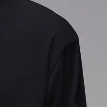 Jordan Sudadera hombre AS DF SPRT GFX LS CREW, Suéter de cuello redondo de punto HQ9039-010 - Negro - Ver 4