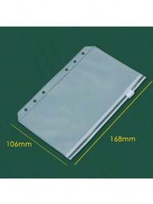 أكياس سحاب، محافظ منظمة للدفتر القابلة لإعادة التعبئة للأدوات المكتبية والإيصالات والعودة إلى المدرسة ولوازم المدرسة وخطة الادخار والادخار الأسبوعي وخطة الادخار 10000 وإستراتيجية الادخار وحقيبة الملفات - متعدد الألوان - مشاهدة 9