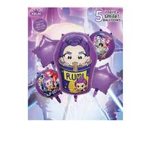 1 set/5 st kreativa ballonger med anime-tema och tillbehör till födelsedagsfeststämning. Födelsedagsballonger, födelsedagsfestballonger, temafestballonger, - Multifärgad - Visa 10