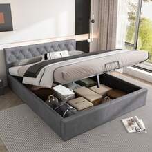 Bed Frames - Grey - View 5
