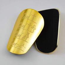 Electroplated Shin Guards For Football/Soccer Matches, Adult & Youth, Impact Resistant, Shock Absorbing, Snug Fit - Multicolor - View 12