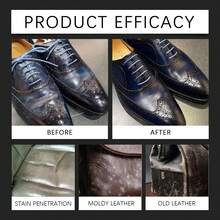 Crema de cuidado para zapatos de cuero, crema de reparación de cuero para el hogar para arañazos, grietas, brillo y protección