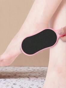 1pc Double-Sided Heel Callus Remover, Coarse And Fine Sandpaper For Removing Calluses And Rough Skin, Foot Care Tool For Daily Use, Unisex - Multicolor - View 2