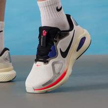 Nike Zapatillas de running STRUCTURE 26 de estabilidad para hombre, modelo invierno 2025, para correr en asfalto. - Blanco y Negro - Ver 2