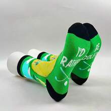 5 Pairs Of Men's Golf-Patterned Socks With Breathable Function, Exquisite Golf Series Gifts, Men's Socks, Suitable For Various Festivals (Christmas, Valentine's Day, Father's Day, Thanksgiving, Teachers' Day) And Birthday Gifts, Christmas Gifts, Christmas Sock Fillers, Christmas Decorations - Multicolor - View 15